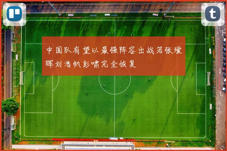 中国队有望以最强阵容出战若张瑷晖刘浩帆彭啸完全恢复